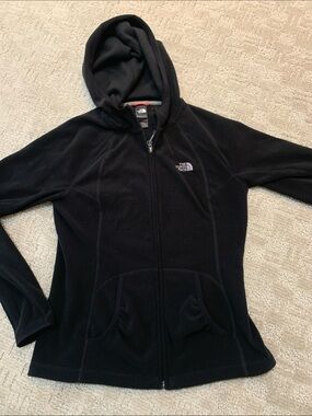 The North Face Black Hooded Fleece Jacket
